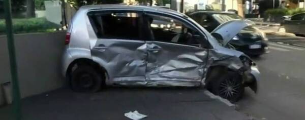 Crónica / Pasajera de plataforma resultó herida tras accidente