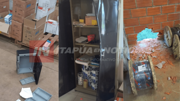 MILLONARIO HURTO EN COMERCIO DEL B° QUITERIA - Itapúa Noticias