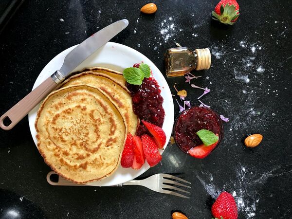Panqueques de avena y chía: para un desayuno o merienda diferente