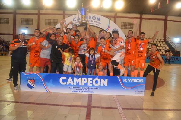 La “Naranja Mecánica” campeón del Futbol de Salón