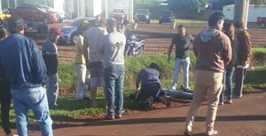 Balean en la cara a un hombre en Santa Rita - ABC en el Este - ABC Color