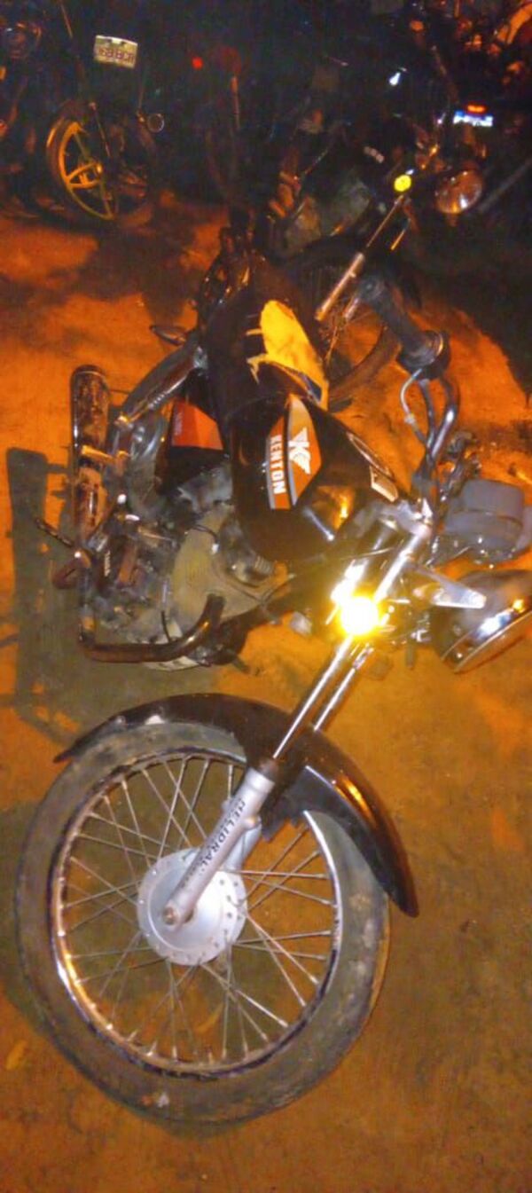 Recuperan partes de una moto robada del centro de salud de Guarambaré - Nacionales - ABC Color