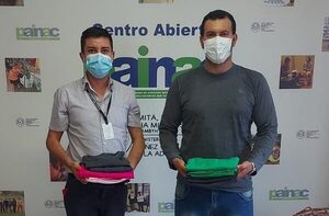 Donan remeras para refugio de CDE