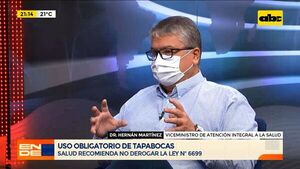 Posibilidad de derogar la ley que establece el uso obligatorio del tapabocas - ABC Noticias - ABC Color