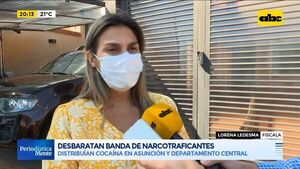 Desbaratan banda de narcotraficantes - ABC Noticias - ABC Color