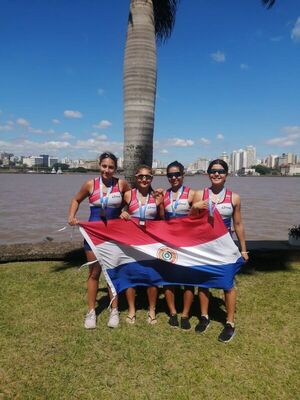 Paraguay, tercero en el Sudamericano de Remo en Porto Alegre - Polideportivo - ABC Color