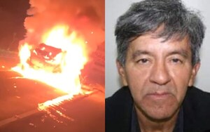 Hombre muere calcinado dentro de su vehículo - Noticiero Paraguay
