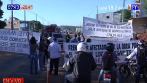 Frentistas cierran Tres Bocas en reclamo de indemnizaciones impagas | Noticias Paraguay