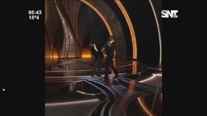 Polémica bofetada de Will Smith a Cris Rock - SNT