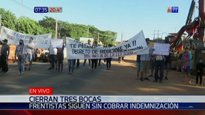 Frentistas cierran Tres Bocas ante falta de respuestas del MOPC