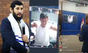 Diario HOY | “Profeta” de Lambaré expulsa demonios vía Zoom: "Sal de su vientre, shakarapapapa"