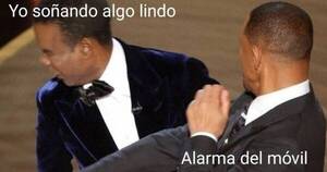 La Nación / Explosión de memes tras cachetada viral en los Oscars