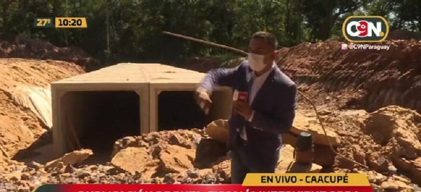 Duplicación de ruta: Fiscalía interviene obra en Caacupé - C9N