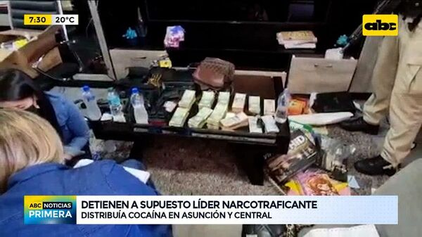 Detienen a supuesto líder narcotraficante   - ABC Noticias - ABC Color