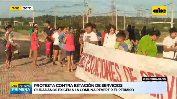 Ojo Ciudadano: Ciudadanos contra construcción de estación de servicio  - ABC Noticias - ABC Color