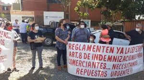Frentistas se movilizan en Tres Bocas: Exigen al Gobierno el pago de indemnización