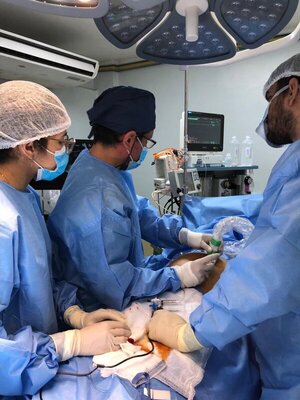 Diario HOY | Hicieron una transfusuón (intrauterna) de sangre a feto, en el IPS