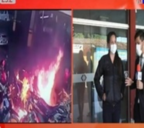 Detienen a hombre que quemó moto de su expareja - Paraguay.com