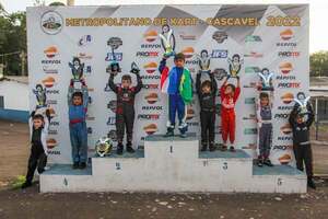 Diario HOY | El paraguayo Ricardo Clari es campeón de primera fecha del Metropolitano de karting