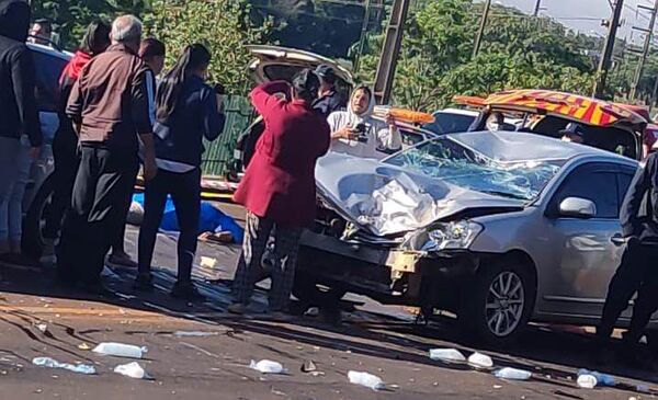 Piden prisión de conductor borracho que causó accidente fatal en Hernandarias - ABC en el Este - ABC Color