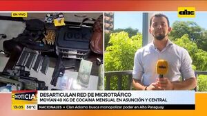 Red de microtráfico fue totalmente desarticulada - ABC Noticias - ABC Color