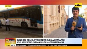 Suba de combustible preocupa a Cetrapam - ABC Noticias - ABC Color