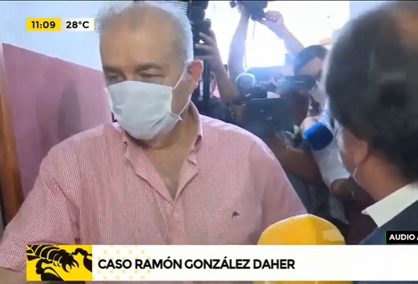González Daher usó a policías para capturar a deudor, revela audio filtrado