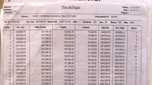 Vendieron pagarés de una deuda ya abonada