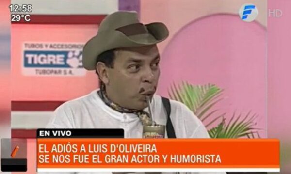 Último adiós al gran Luis D' Oliveira | Telefuturo
