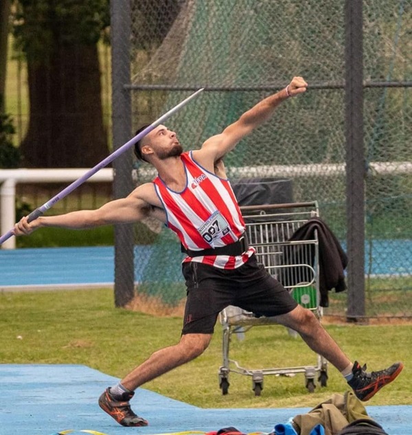 ¡Orgullo! Jabalinista paraguayo se alzó con el oro en el Grand Prix de Uruguay