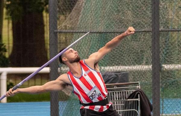 Con garra guaraní, jabalinista paraguayo ganó el oro en Uruguay