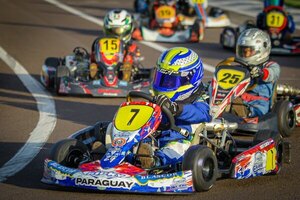 Ricardo Clari es campeón de la primera fecha del Metropolitano de karting