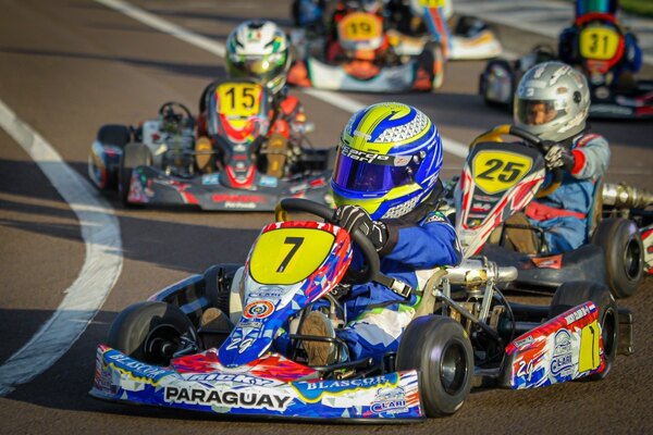 Ricardo Clari es campeón de la primera fecha del Metropolitano de karting