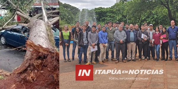 UNIVERSIDAD SAN CARLOS INICIA INVENTARIO DE ÁRBOLES - Itapúa Noticias