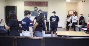 La Nación / Ordenan prisión de estudiantes de derecho imputados por tráfico de drogas
