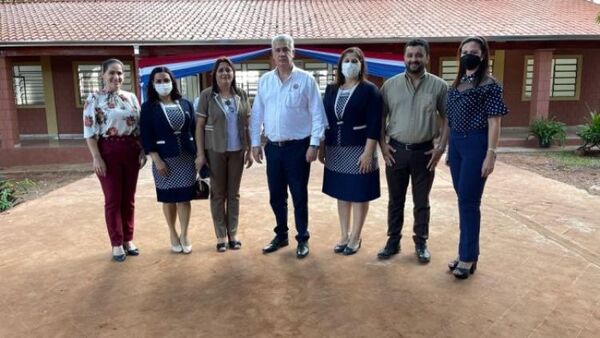 Municipalidad inauguró pabellón con 3 salas de aula en la escuela 1.301 María Auxiliadora