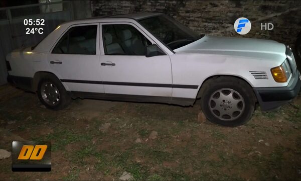 Sistema de GPS permitió recuperar auto robado en San Lorenzo | Telefuturo