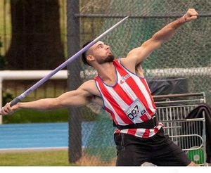 Medalla de oro para atleta roseño Larson Díaz en Uruguay