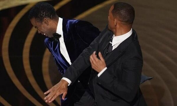 Will Smith golpeó a Rock en los Óscar por burlarse de su esposa