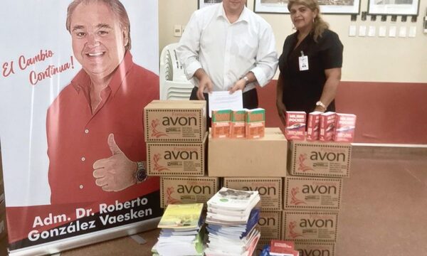 Distribuyen materiales didácticos a centros educativos