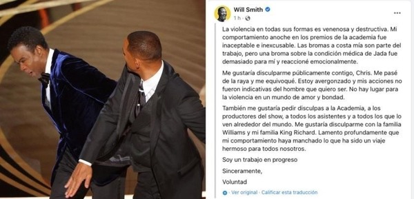 Will Smith volvió con un "golpe" de humildad