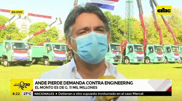 ANDE pierde demanda y debe pagar más de G. 11.400 millones a Engineering - Nacionales - ABC Color