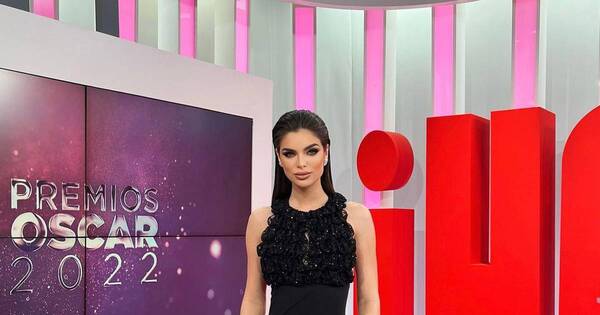 La Nación / ¡Elegancia pura! Nadia Ferreira deslumbró en “La Hora de las estrellas”