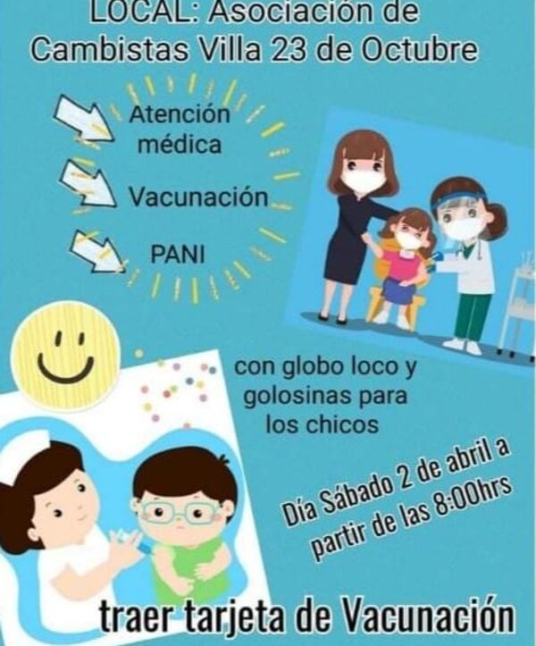 Realizarán jornada integral en barrio 23 de Octubre
