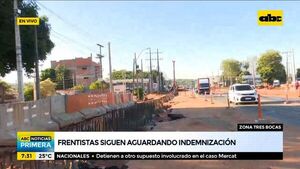 Frentistas de la zona de obras de tres bocas - ABC Noticias - ABC Color