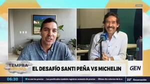 Crónica / [VÍDEO] ¡Michelín Ortiz desafió a Santi Peña a bailar cachaca pirú!