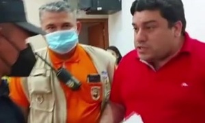 Incidente en la sesión de la junta en Luque - SNT