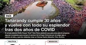 La Nación / LN PM: Las noticias más relevantes de la siesta del 29 de marzo