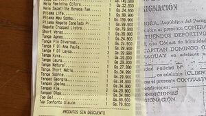Enfermera compró tangas a bulto con cédula ajena