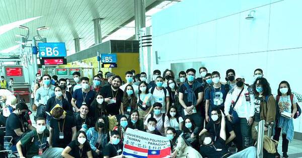 La Nación / Viajaron a Taiwán, 87 compatriotas a continuar sus estudios de ingeniería